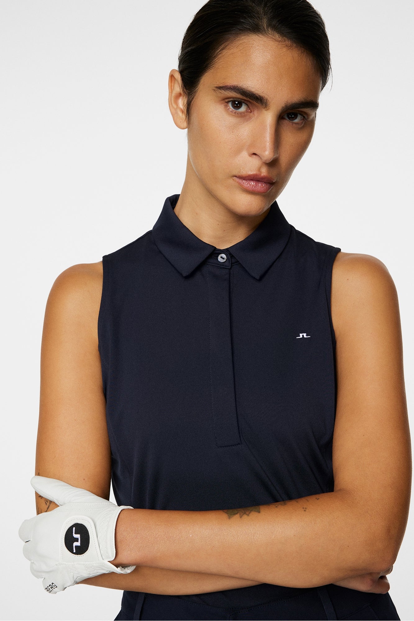 Women | Dena Sleeveless Top | JL Navy (V1)