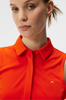 Women | Dena Sleeveless Top | Tangerine Tango