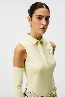 Women | Dena Sleeveless Top | Wax Yellow