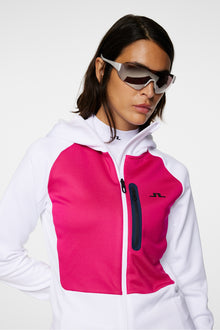 Women | Elana Full Zip Hood | White