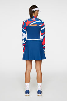 Women | Elle Pleated Skirt | Estate Blue