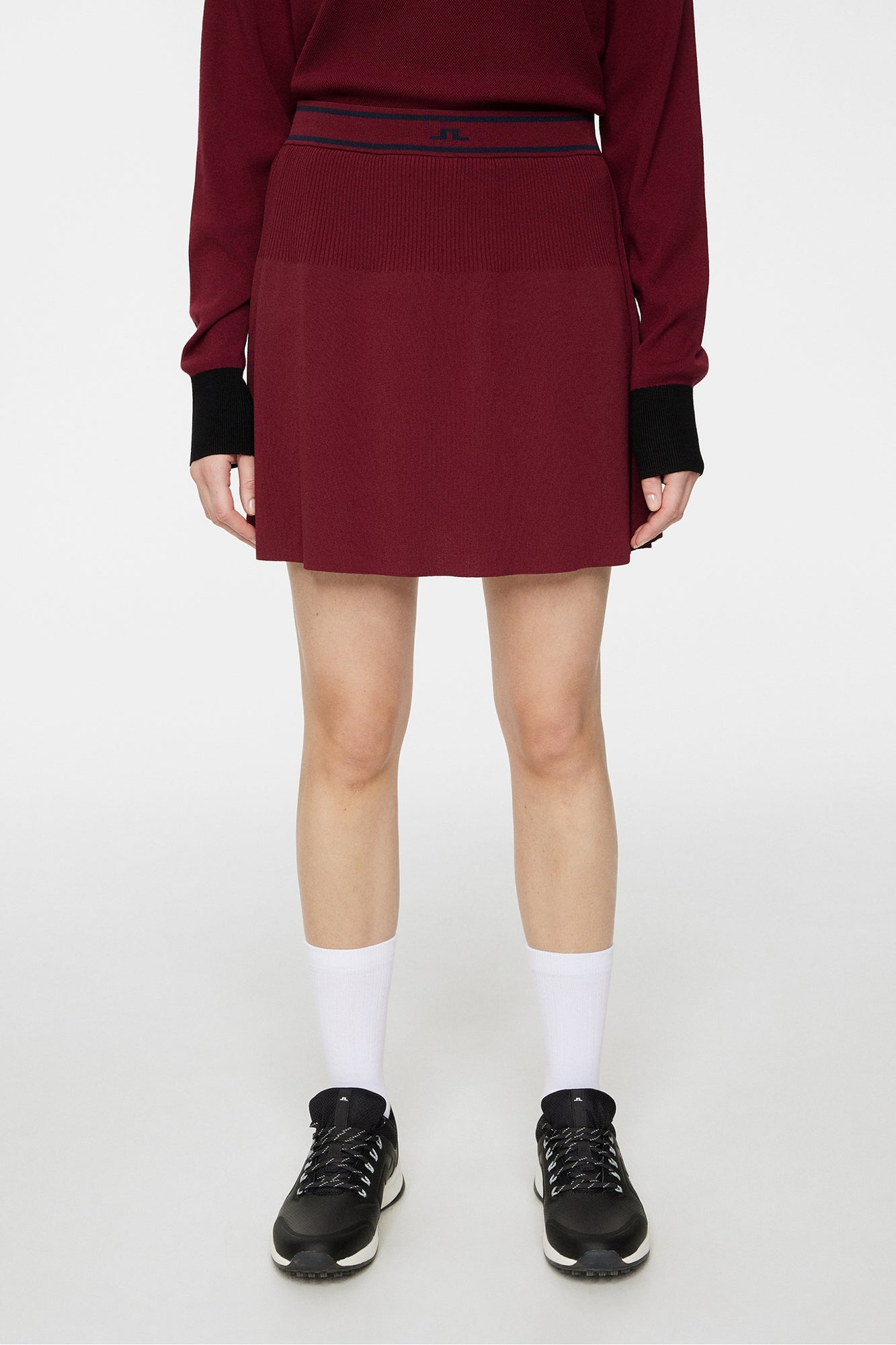 Women | Emma Knitted Skirt | Cabernet