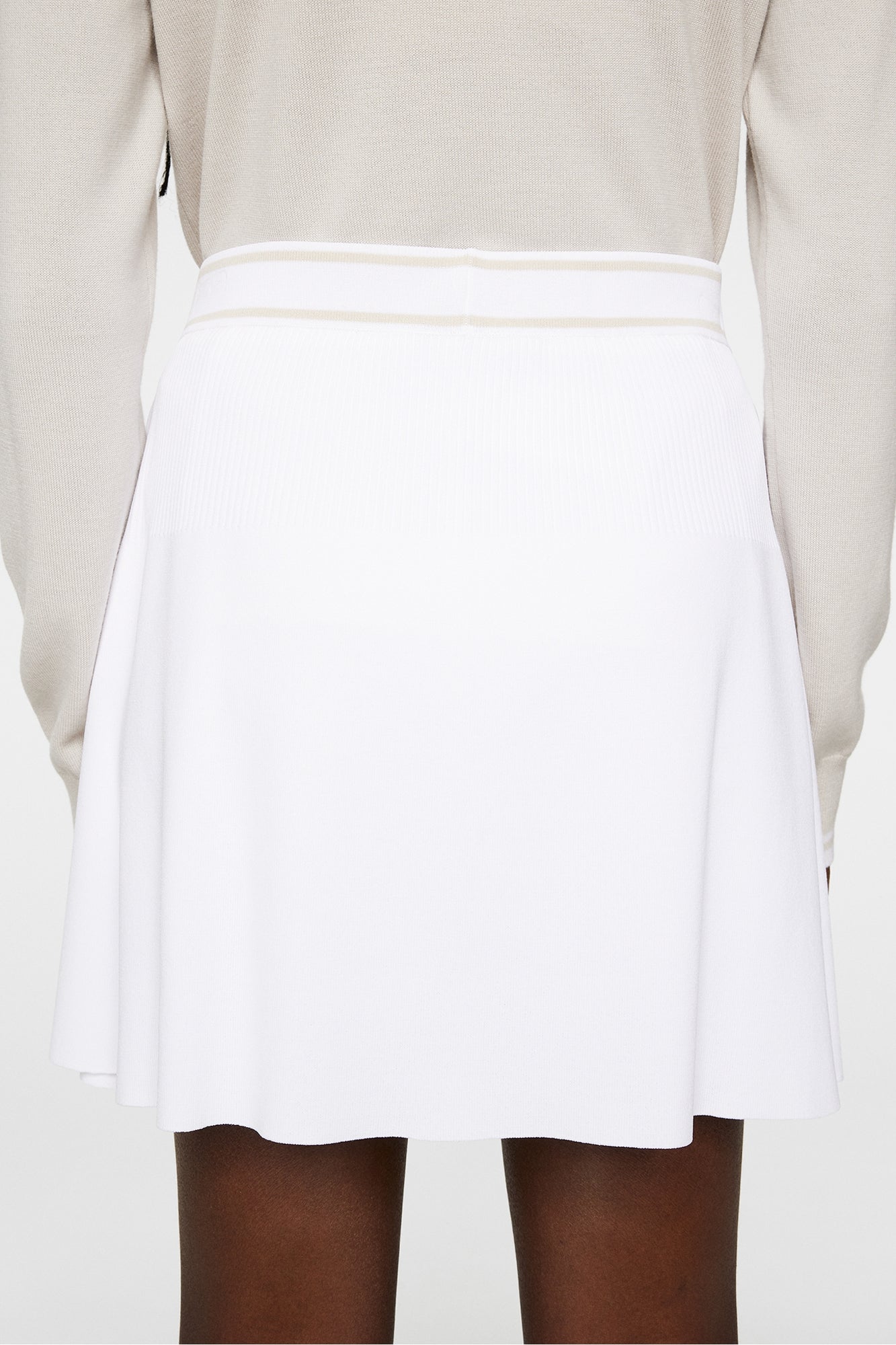 Women | Emma Knitted Skirt | White
