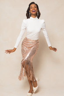 Women | Ethereal Skirt | Gold