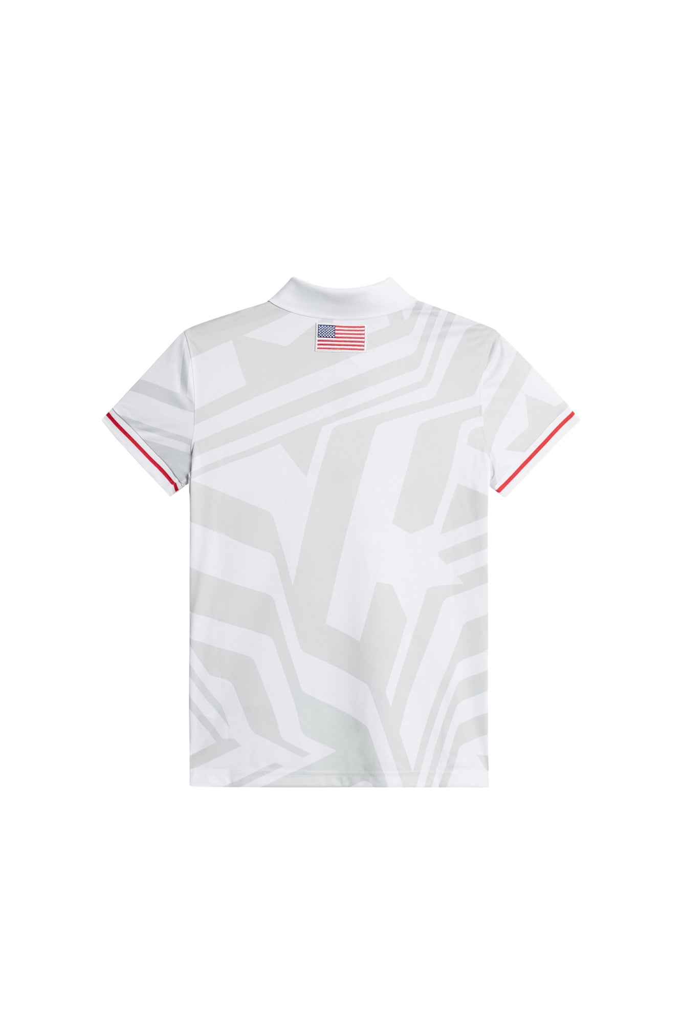 Women | Felicite Print Polo | Us Golf White