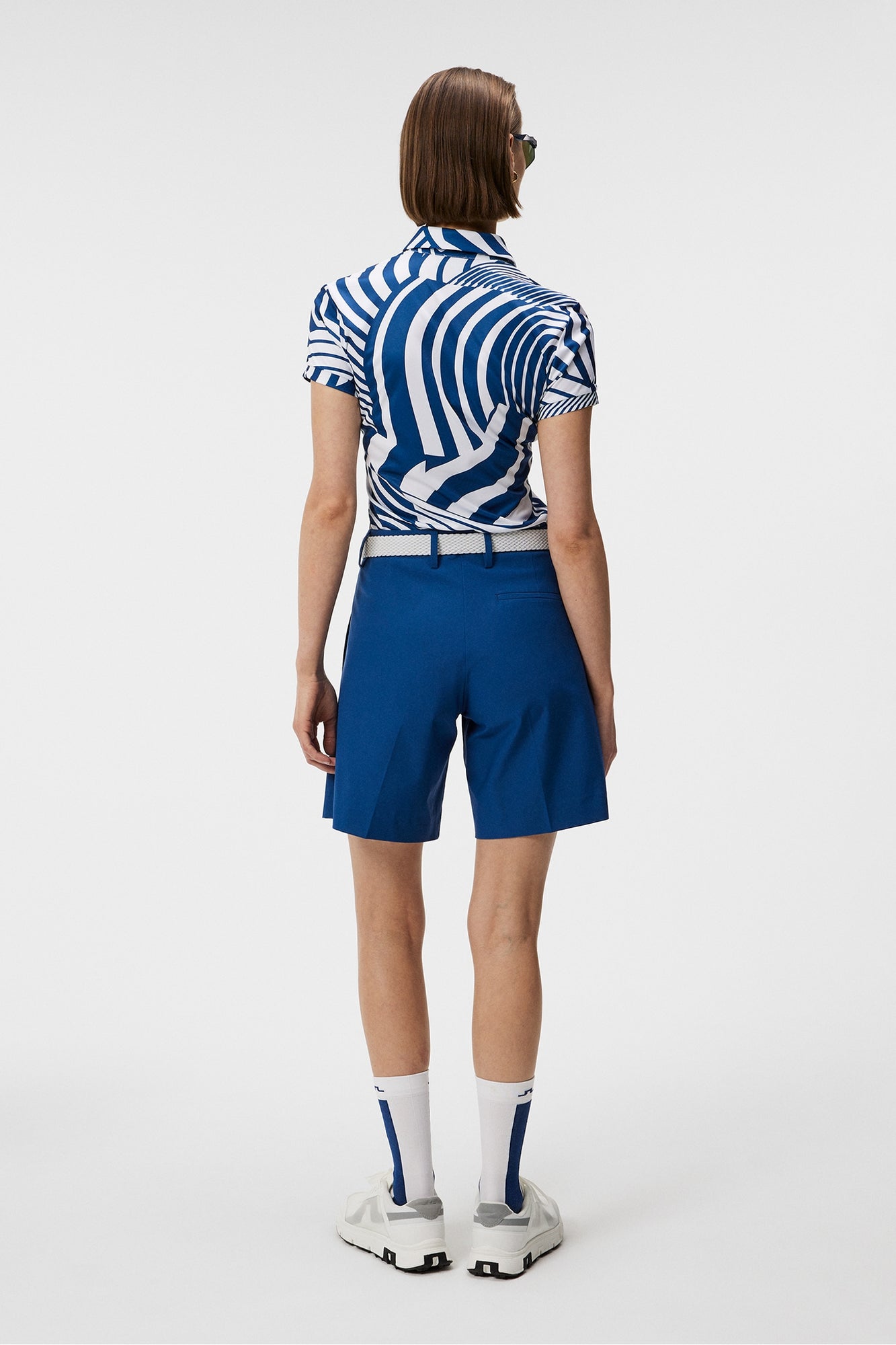 Women | Hailey Print Polo | Dazzle Wave Estate
