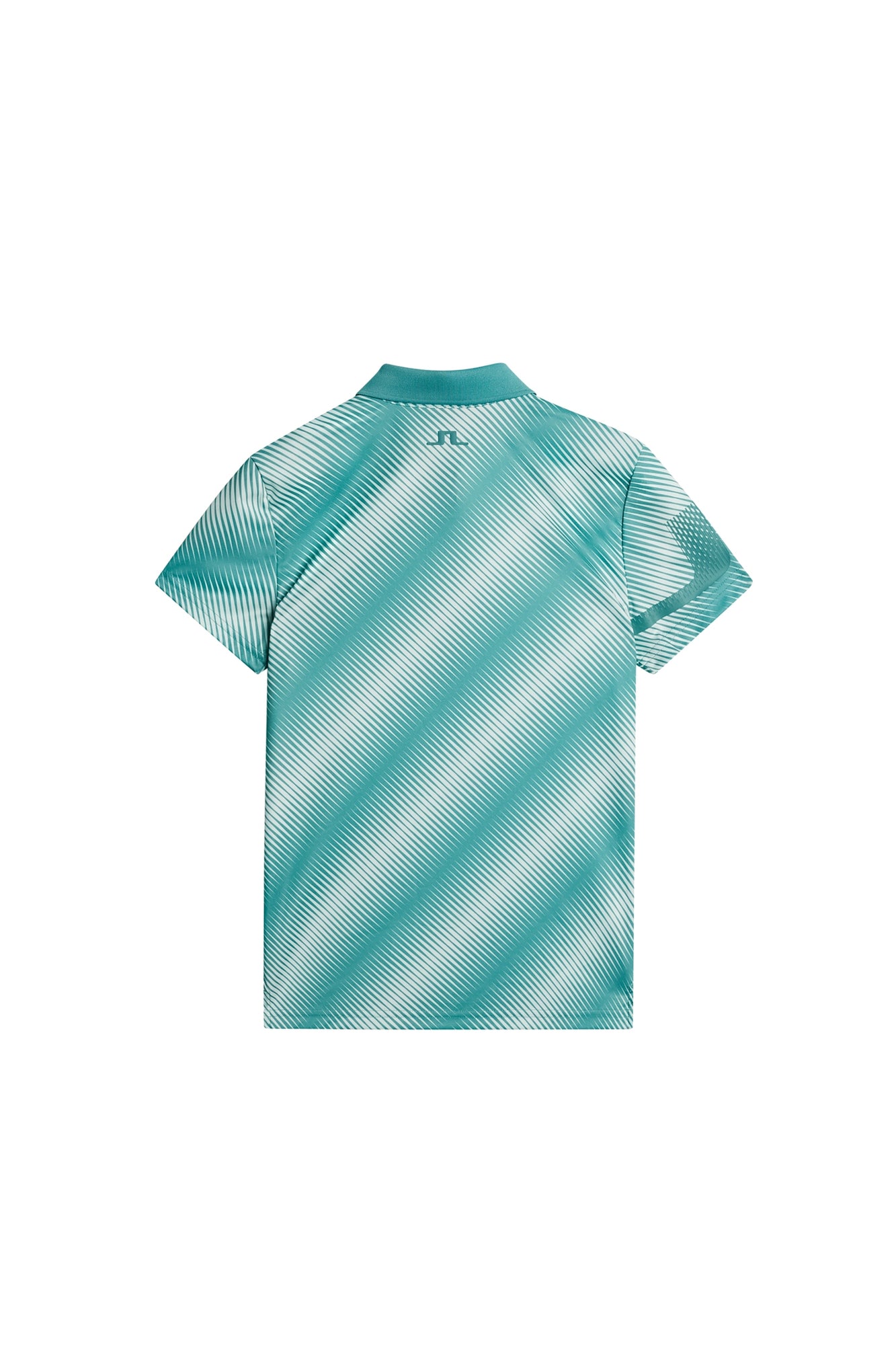 Women | Heidi Print Polo | Comb Teal M