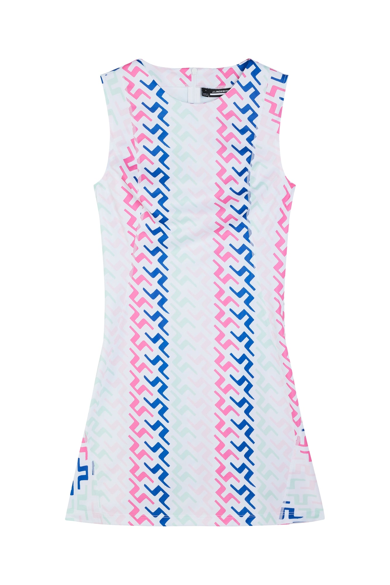 Women | Helena Print Dress | Pink Painted Bridge