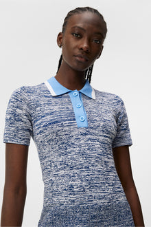 Women | Holly Knitted Dress | Estate Blue