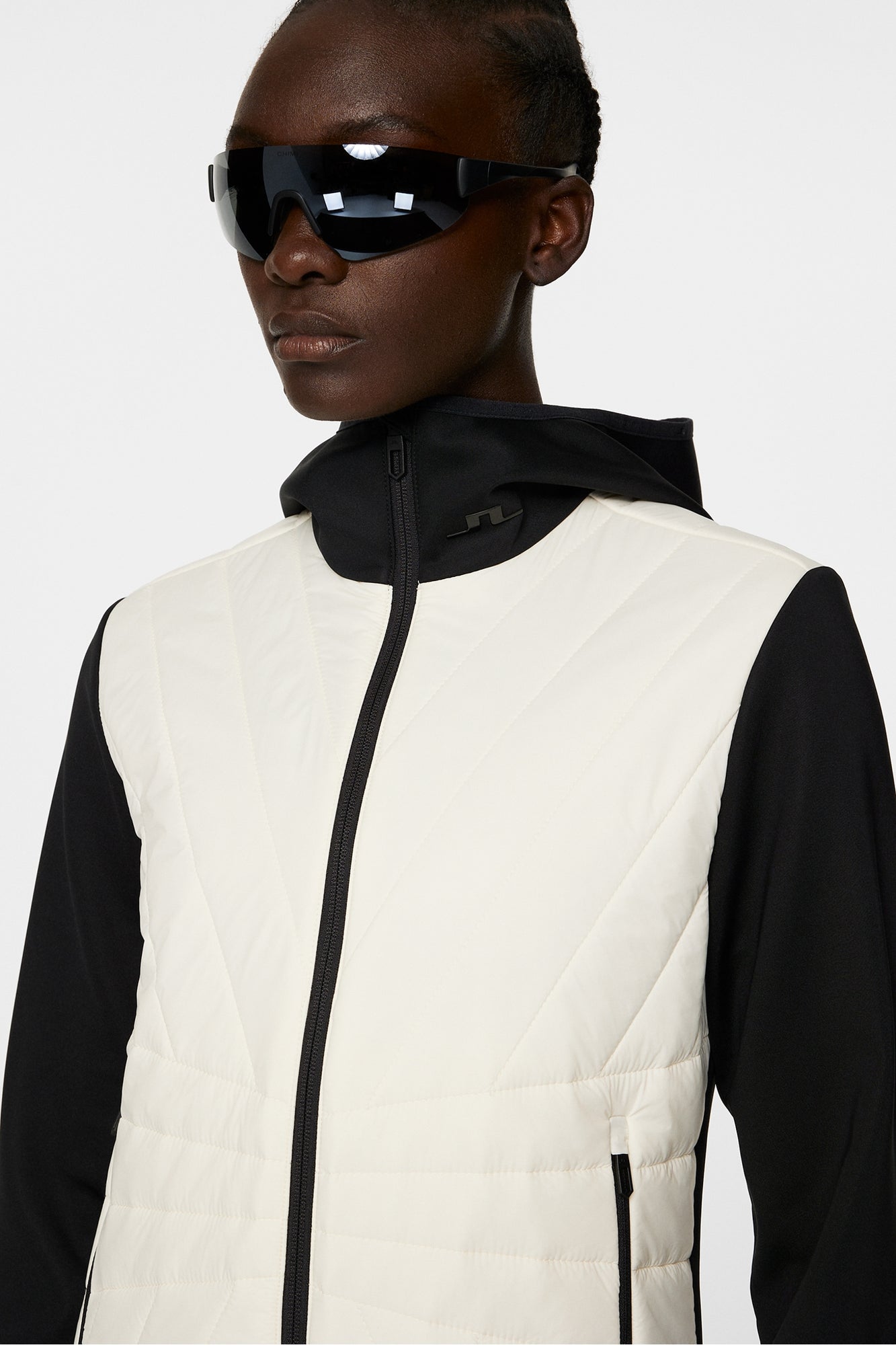 Women | Holma Quilt Hybrid Hood | Whisper White