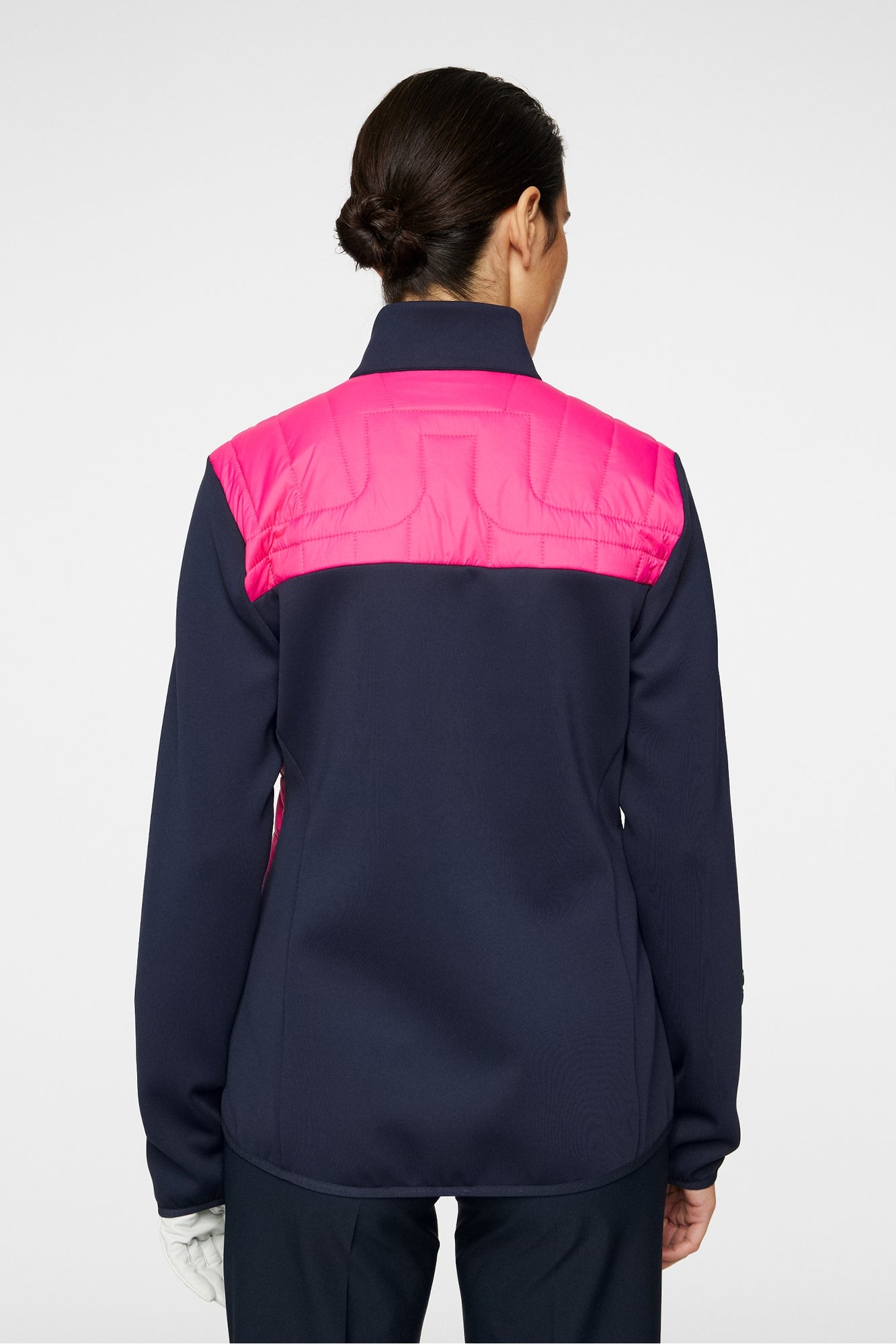 Women | Holma Quilt Hybrid Jacket | Pink Peacock