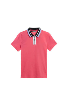 Women | Ivy Polo | Rose Red Melange