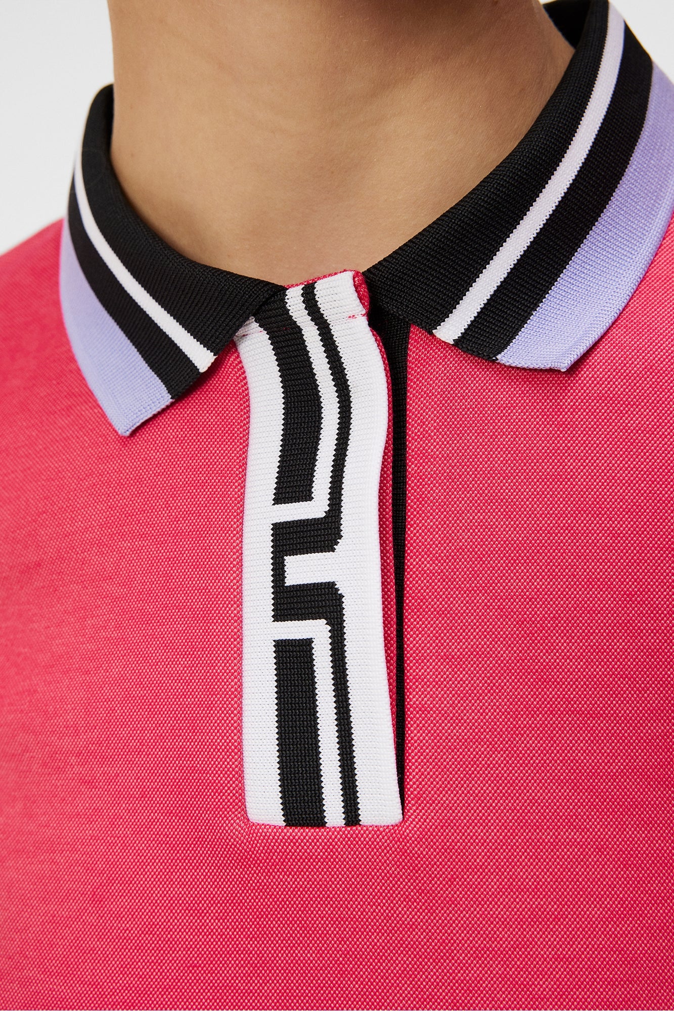 Women | Ivy Polo | Rose Red Melange