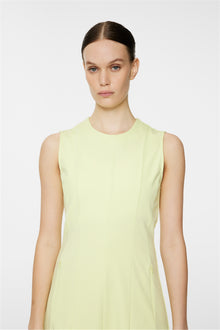 Women | Jasmin Dress | Pale Lime Yellow