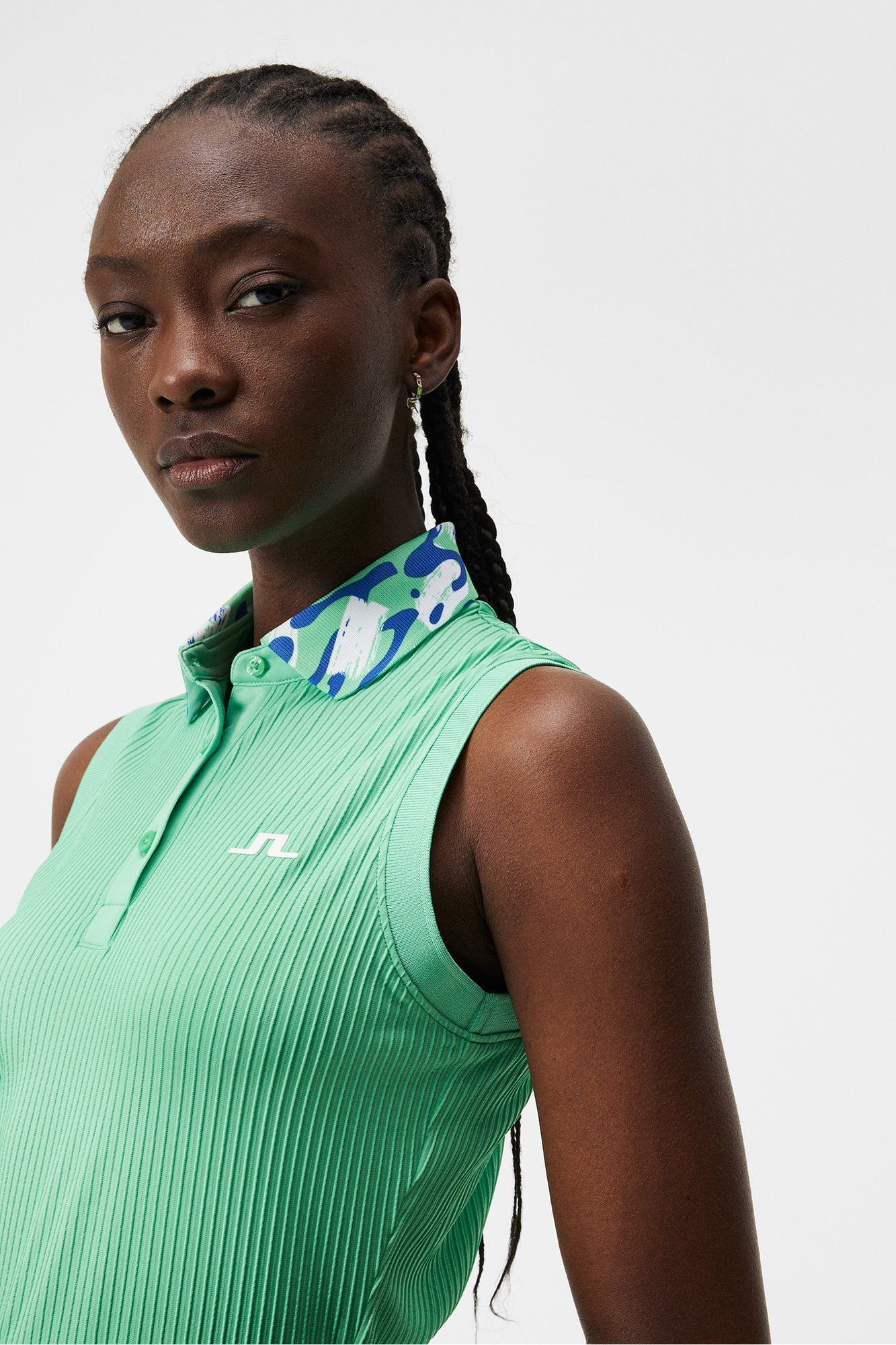 Women | Lale Sleeveless Top | Jade Cream