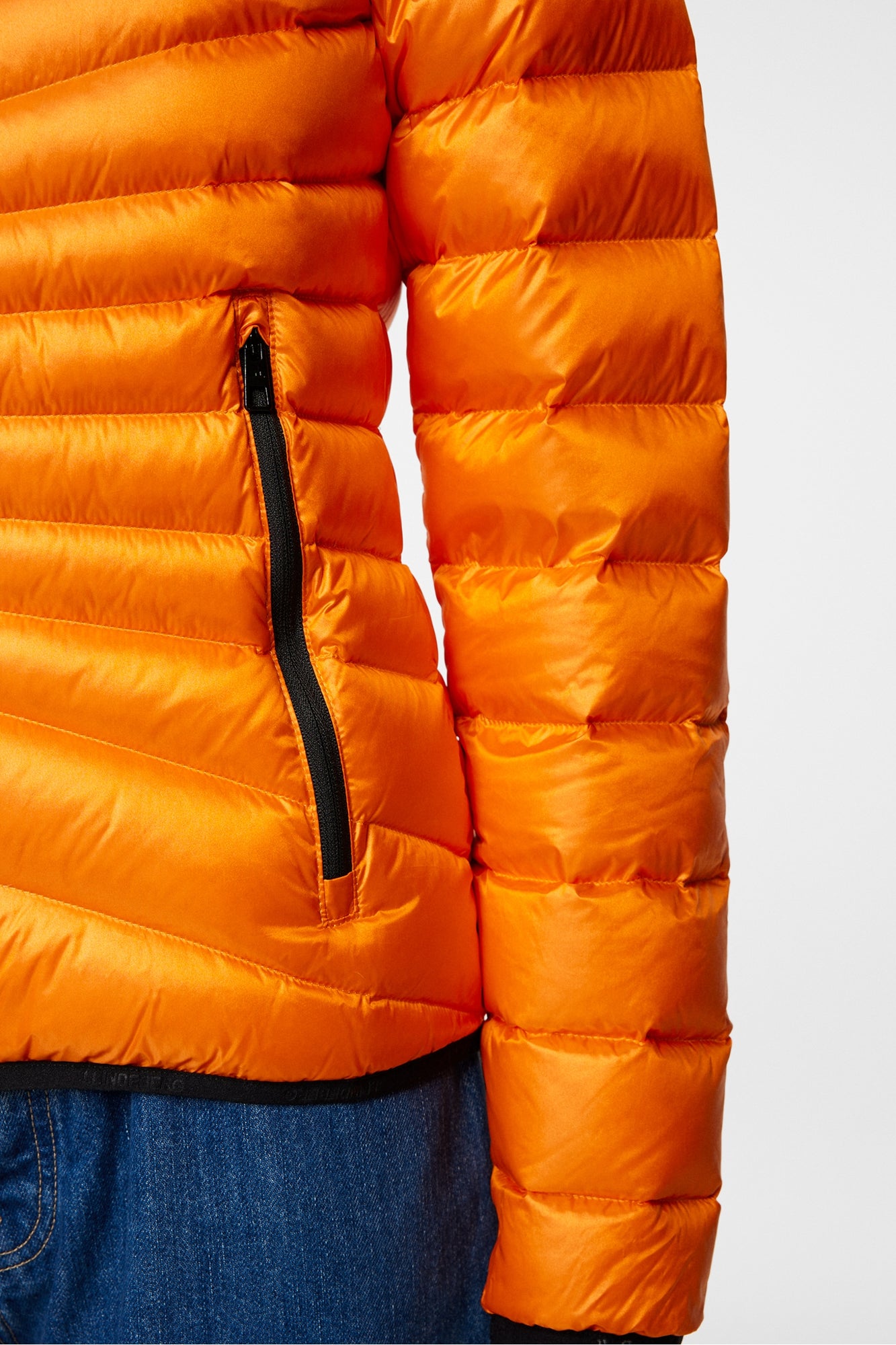 Women | Lara Light Down Hood | Persimmon Orange