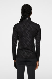 Women | Lauryn Deboss Mid Layer | Bias Bridge Black