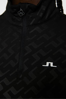 Women | Lauryn Deboss Mid Layer | Bias Bridge Black