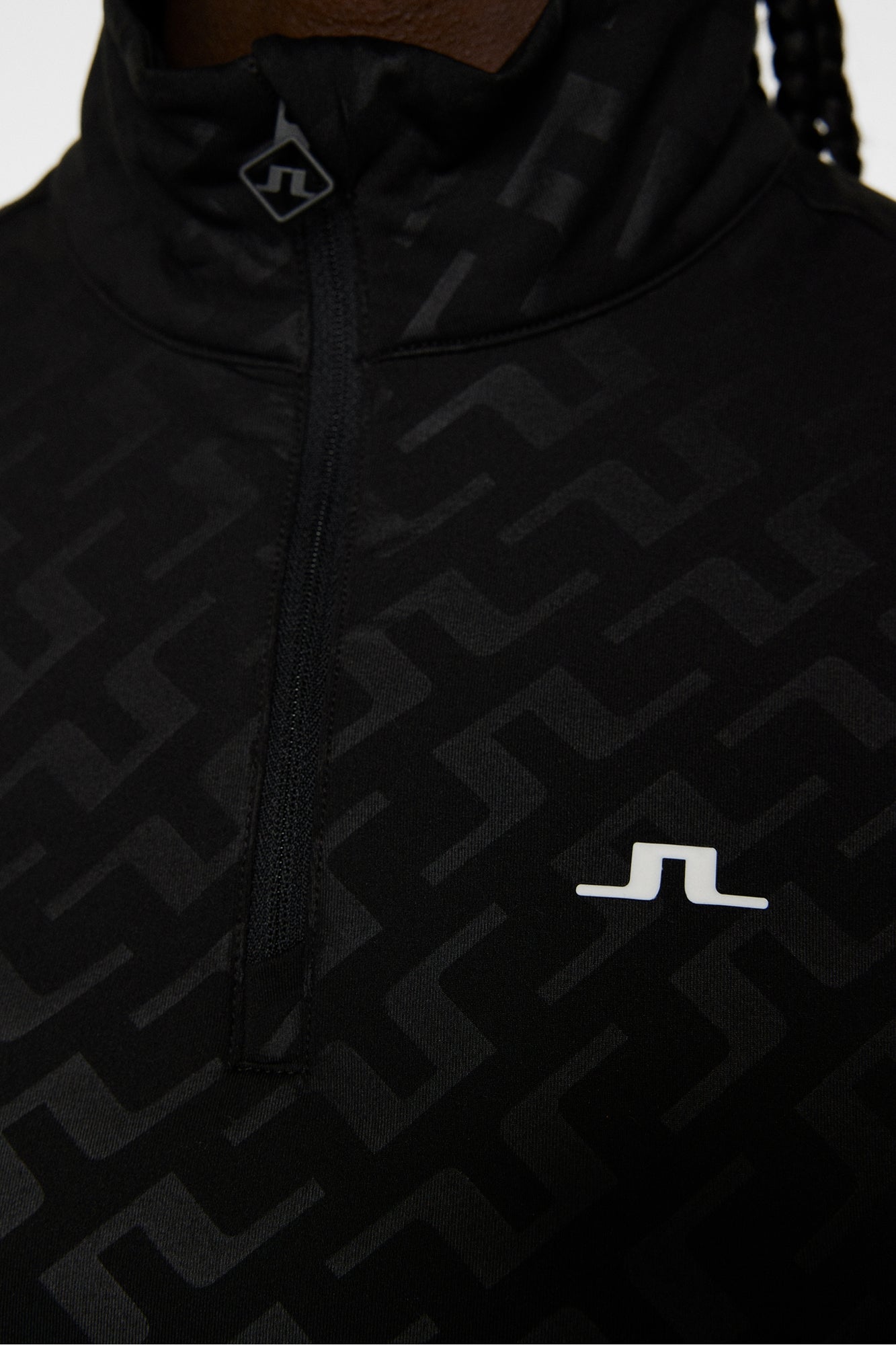 Women | Lauryn Deboss Mid Layer | Bias Bridge Black