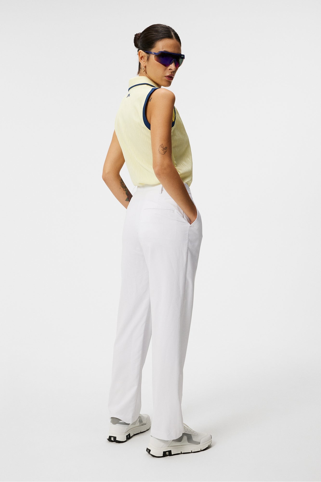 Women | Lila Sleeveless Top | Wax Yellow