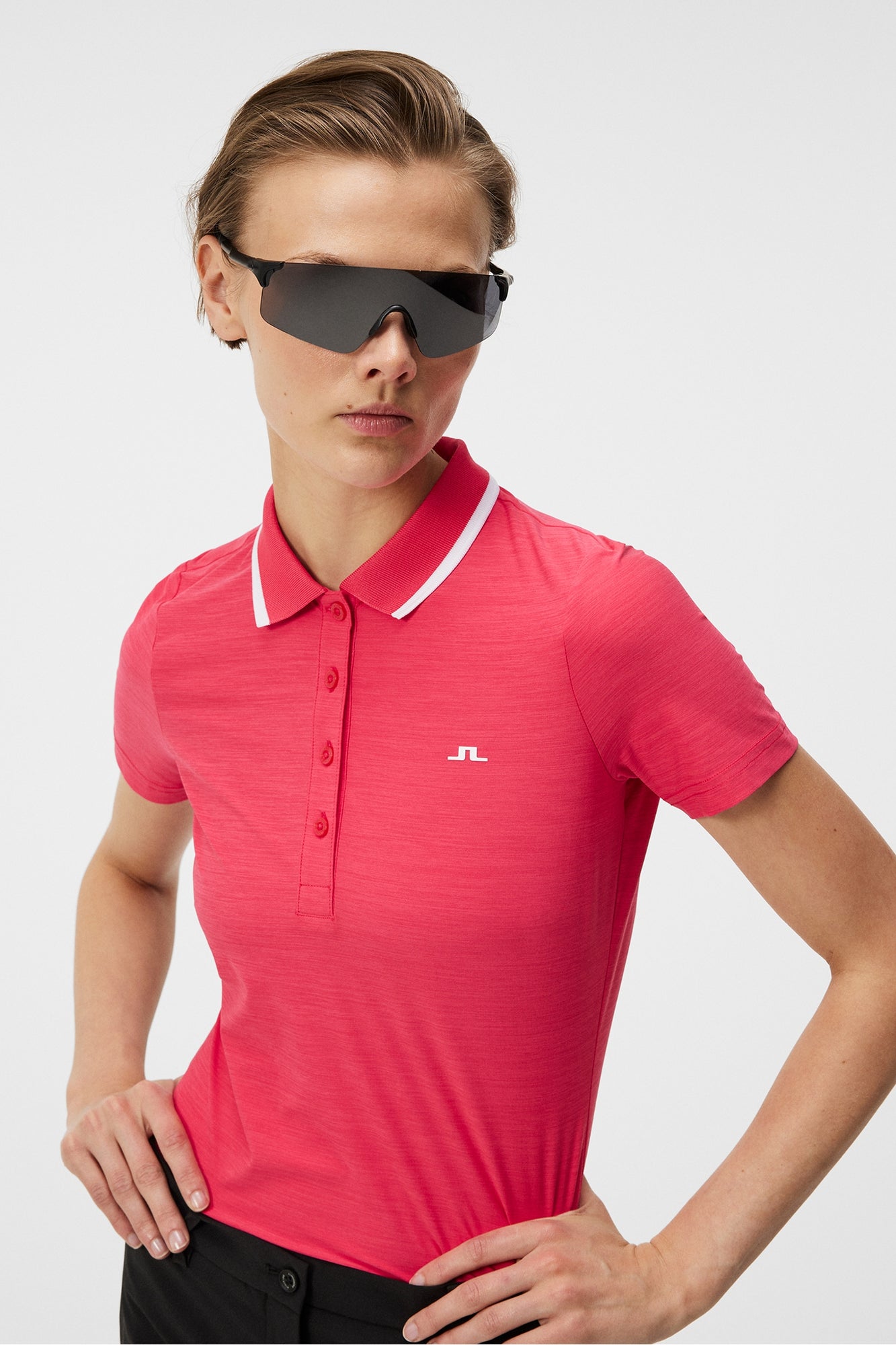 Women | Lily Polo | Rose Red Melange