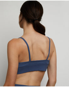 Women | Lounge Rib Bra | Marine