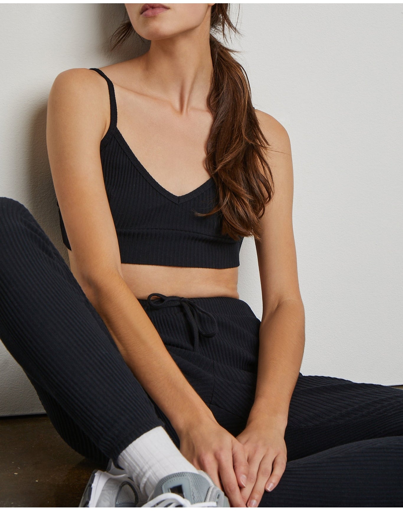 Women | Lounge Rib Bra | Marine