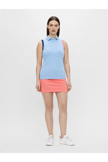 Women | Malin Sleeveless Golf Top | Summer Blue