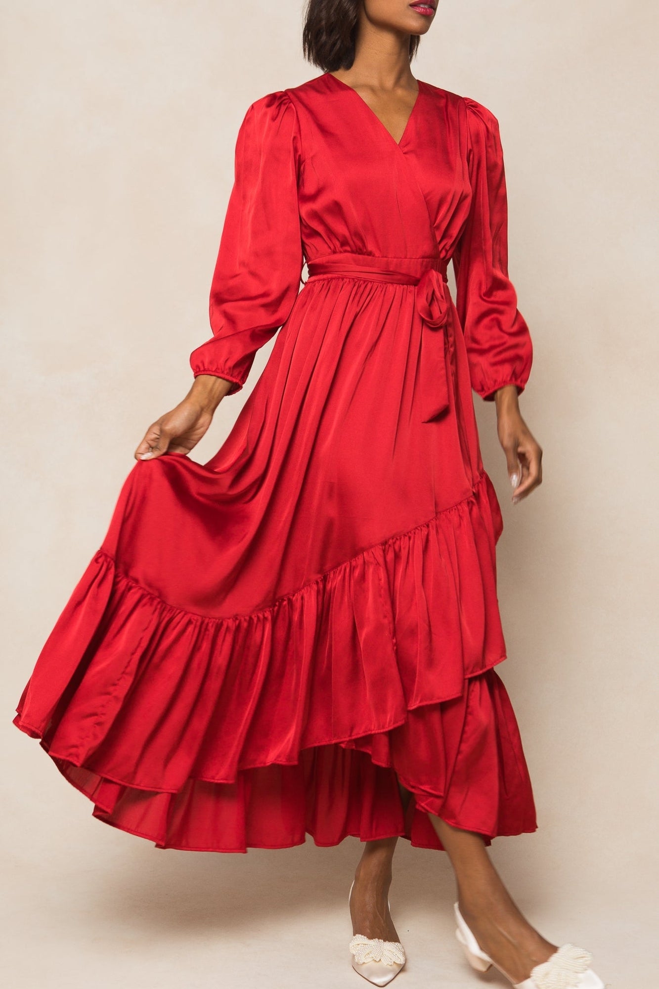 Women | Mi Amor Dress | Red