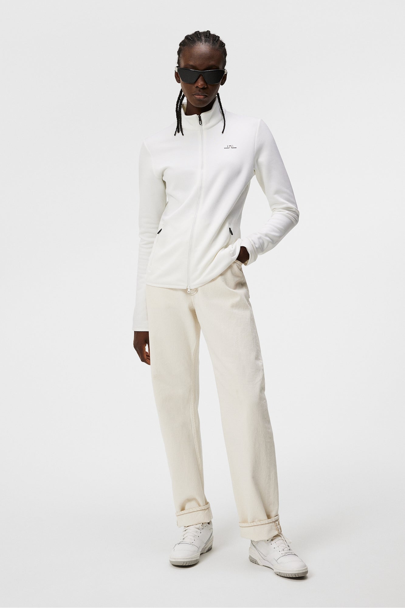 Women | Milly Polartec Mid Layer | White