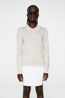 Women | Mimmi Knitted Shirt | Moonbeam