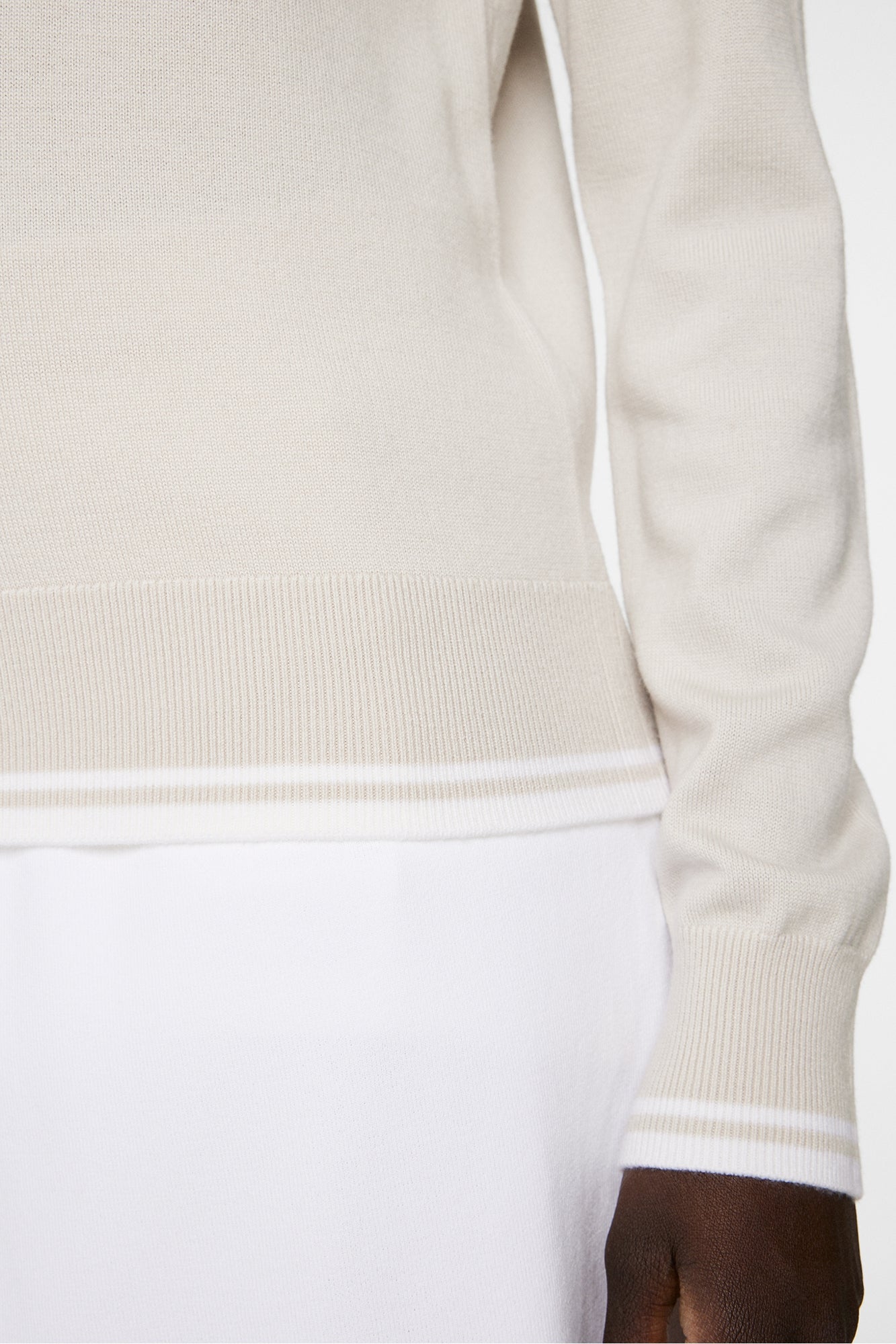 Women | Mimmi Knitted Shirt | Moonbeam