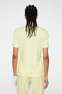 Women | Mindy Polo | Pale Lime Yellow