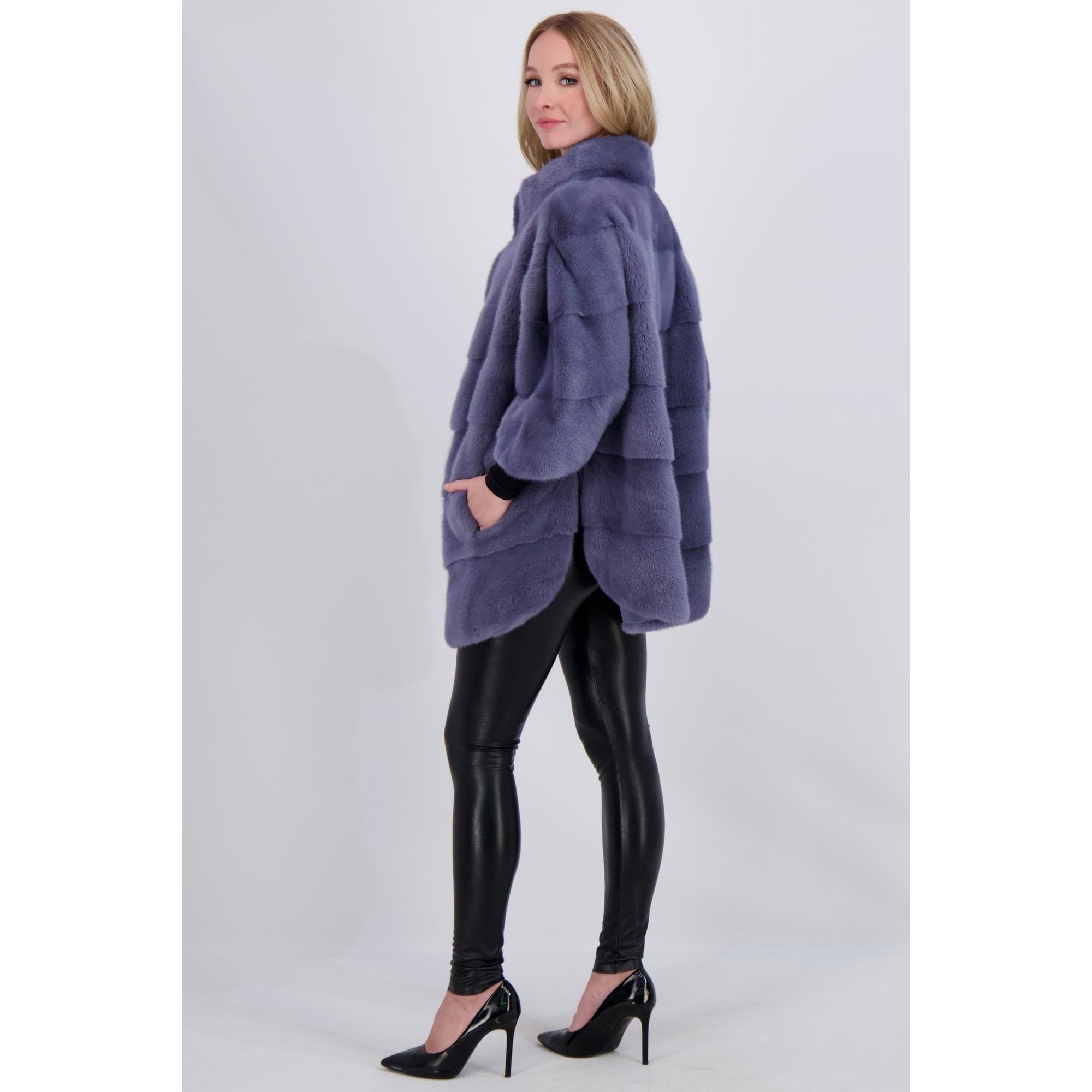 Women | Mink Jacket | Lapis