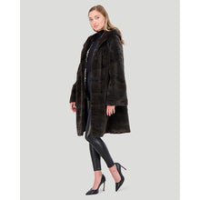 Women | Mink Sections Parka | Aurora