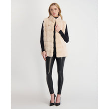 Women | Mink Vest | Flamingo