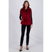 Women | Mink Vest | Rouge