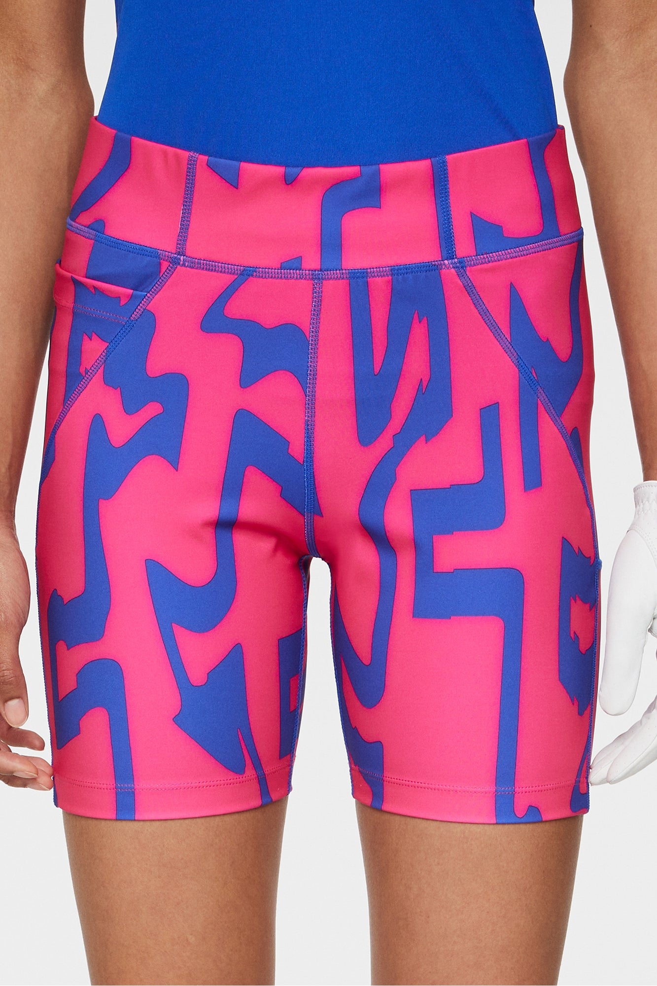 Women | Nova Short Tights | Glitch Bridge Pink