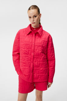 Women | Padded Shirt | Rose Red