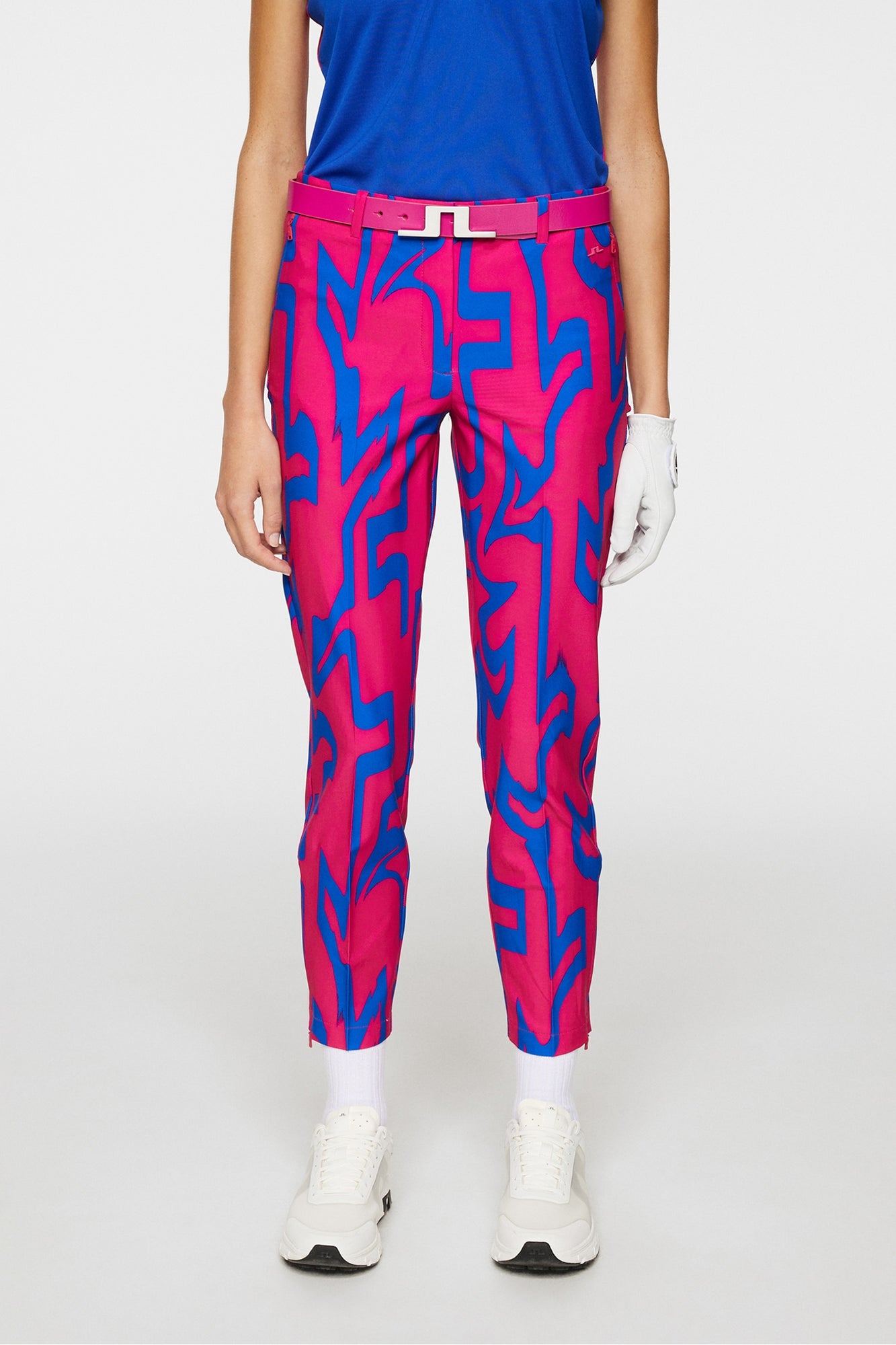 Women | Pia Print Pant | Glitch Bridge Pink