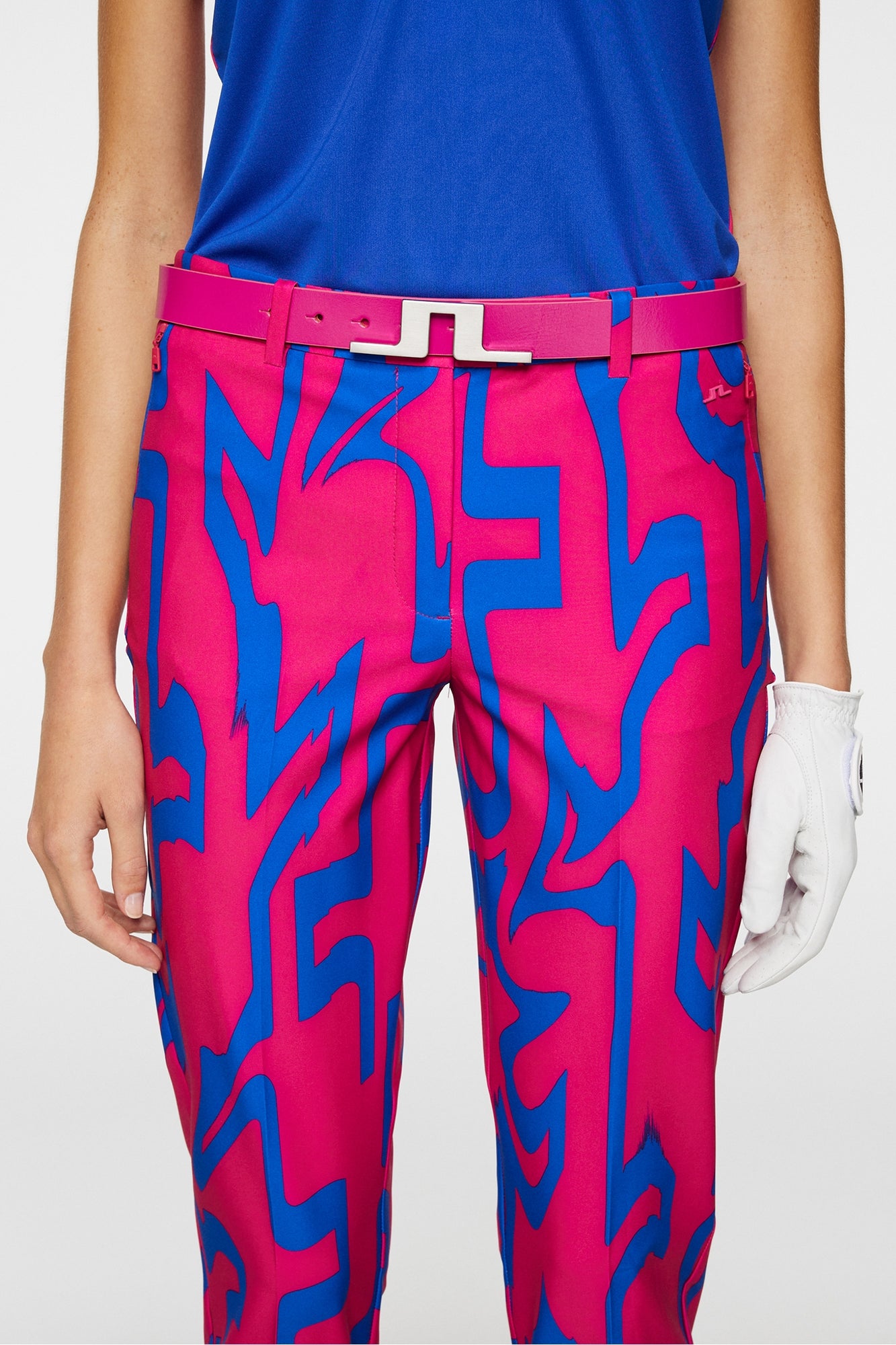 Women | Pia Print Pant | Glitch Bridge Pink
