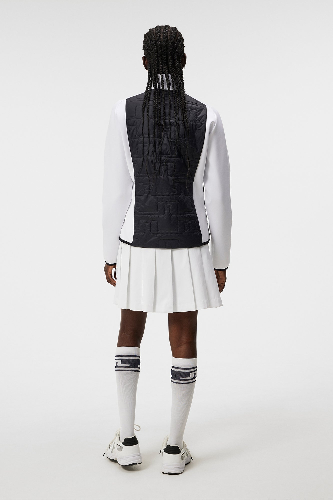 Women | Quilt Hybrid Jacket | Black