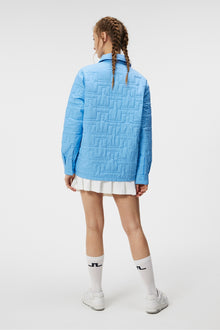 Women | Rose Padded Shirt | Little Boy Blue