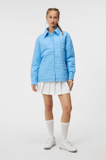 Women | Rose Padded Shirt | Little Boy Blue