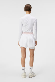 Women | Selah Pleated Shorts | White
