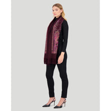 Women | Select Cashmere Stole | Wine Paisley