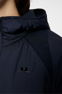Women | Shona Hybrid Hood Jacket | JL Navy