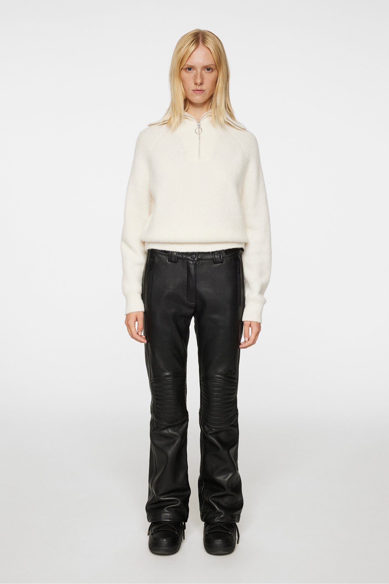 Women | Stanford Pant Leather | Black (V2)