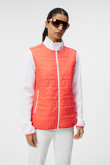 Women | Stefania Hybrid Jacket | Hot Coral