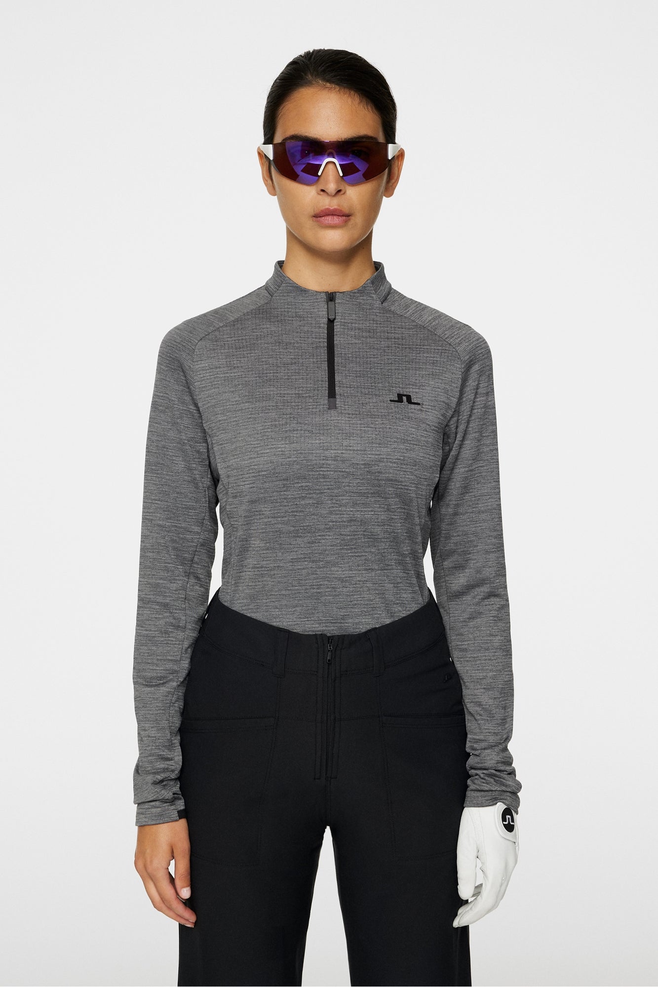 Women | Steffi Mid Layer | Dark Grey Melange